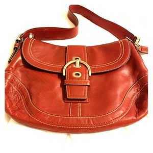 Coach Red Handbag